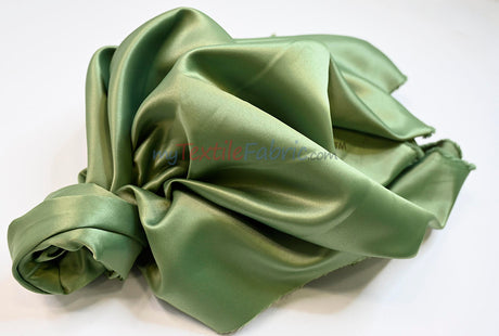 Lamour Satin Fabric | Polyester Matte Satin | Peau De Soie | 60" Wide | Wedding Dress, Tablecloth, Multiple Colors