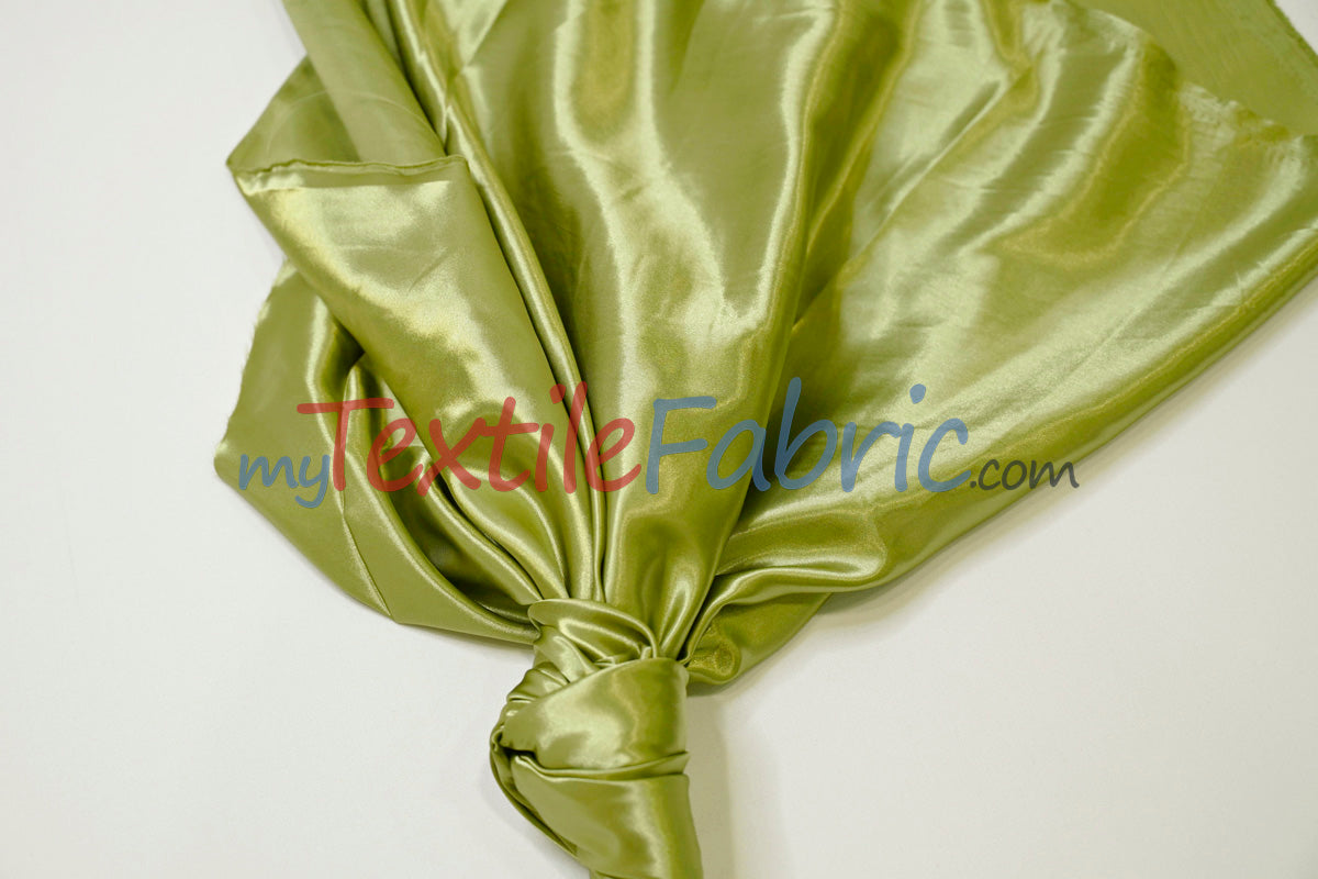 Stretch Charmeuse Satin Fabric | Soft Silky Satin Fabric | 96% Polyester 4% Spandex | Multiple Colors | Yards & Bolts
