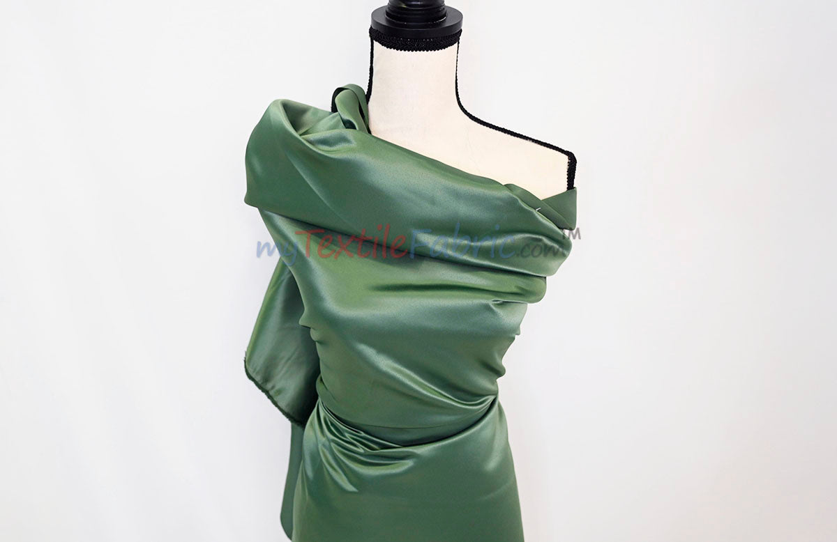 Lamour Satin Fabric | Polyester Matte Satin | Peau De Soie | 60" Wide | Wedding Dress, Tablecloth, Multiple Colors