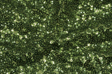 Gatsby Sequins Fabric | 6mm Flat Sewn Sequins on Mesh | 52" Wide | Multiple Colors |