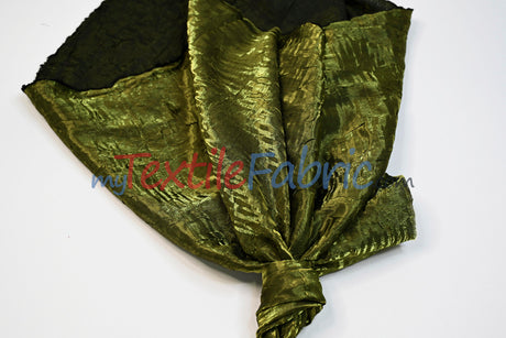 Iridescent Crush Shimmer Fabric | Iridescent Fabric | 54" Wide | Multiple Colors | Yards & Bolts