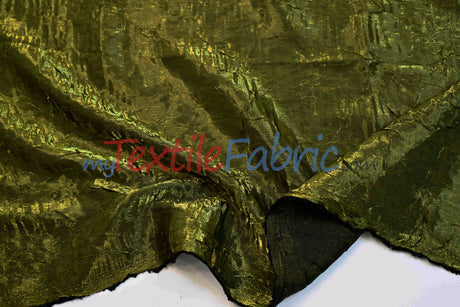 Iridescent Crush Shimmer Fabric | Iridescent Fabric | 54" Wide | Multiple Colors | Yards & Bolts