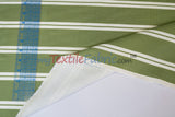 Monarch Stripe Fabric by the Yard | 100% Polyester | 60" Wide |