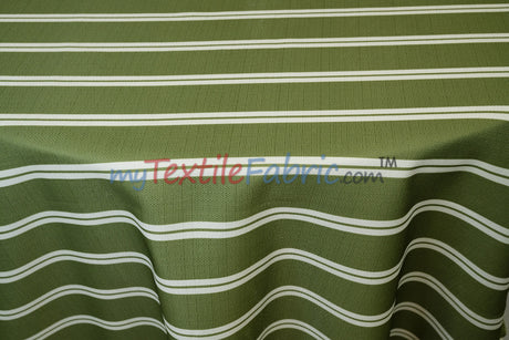 Monarch Stripe Fabric by the Yard | 100% Polyester | 60" Wide |