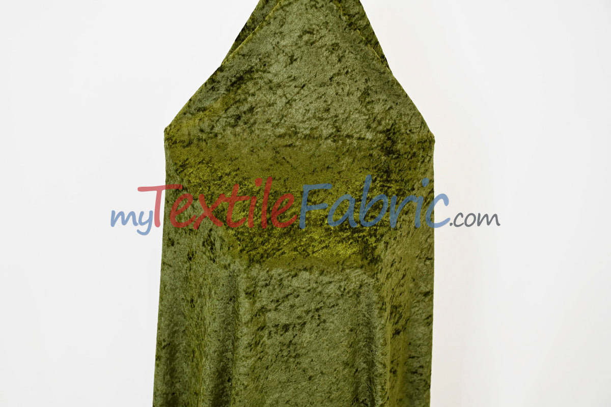 Panne Velvet Fabric | 60" Wide | Crush Panne Velour | Apparel, Costumes, Cosplay, Curtains, Drapery & Home Decor