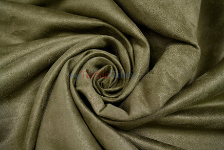 Suede Fabric | Microsuede | 40 Colors | 60" Wide | Faux Suede | Upholstery Weight, Tablecloth, Bags, Pouches, Cosplay, Costume | Continuous Yards |