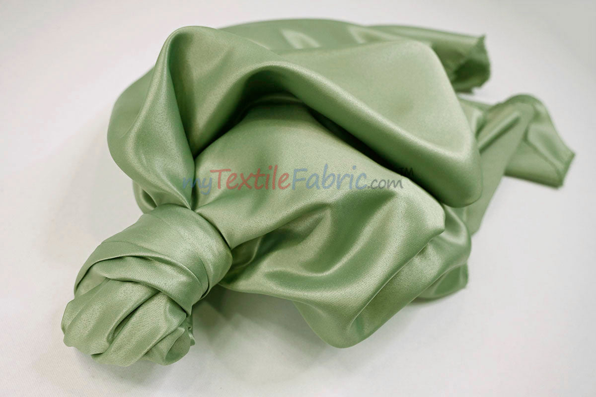 Lamour Satin Fabric | Polyester Matte Satin | Peau De Soie | 60" Wide | Wedding Dress, Tablecloth, Multiple Colors