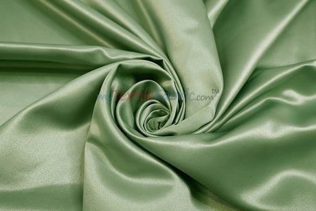 Lamour Satin Fabric | Polyester Matte Satin | Peau De Soie | 60" Wide | Wedding Dress, Tablecloth, Multiple Colors