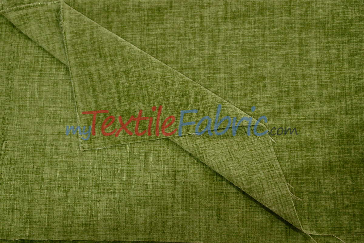 Chenille Fabric | 60" Wide | Ultra Soft Velvety Upholstery & Apparel Fabric