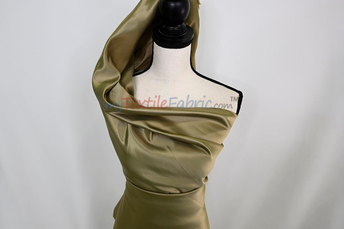 Lamour Satin Fabric | Polyester Matte Satin | Peau De Soie | 60" Wide | Wedding Dress, Tablecloth, Multiple Colors