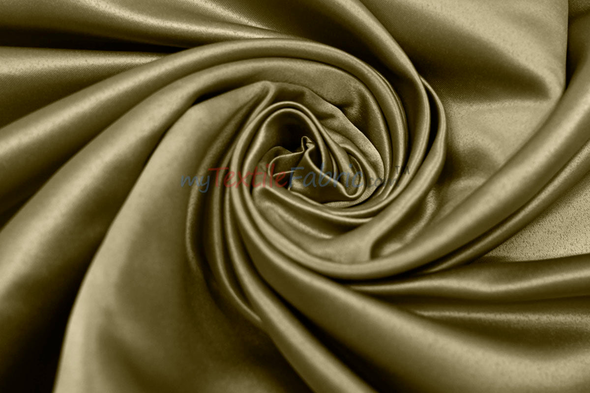 Lamour Satin Fabric | Polyester Matte Satin | Peau De Soie | 60" Wide | Wedding Dress, Tablecloth, Multiple Colors
