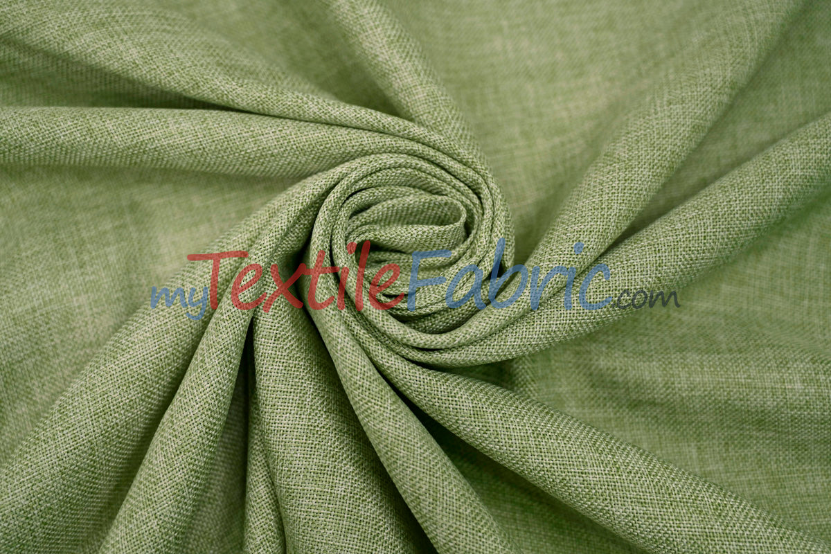 Vintage Linen Fabric | Imitation Burlap Fabric | 60" Wide | Faux Burlap | Vintage Rustic Natural Look Burlap | Washable Burlap Fabric for Decor |