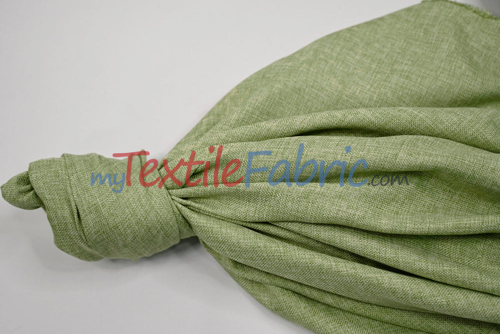 Vintage Linen Fabric | Imitation Burlap Fabric | 60" Wide | Faux Burlap | Vintage Rustic Natural Look Burlap | Washable Burlap Fabric for Decor |