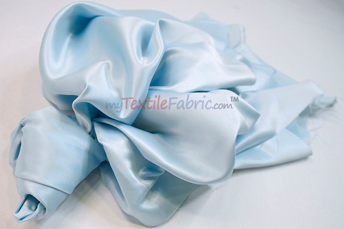 Lamour Satin Fabric | Polyester Matte Satin | Peau De Soie | 60" Wide | Wedding Dress, Tablecloth, Multiple Colors