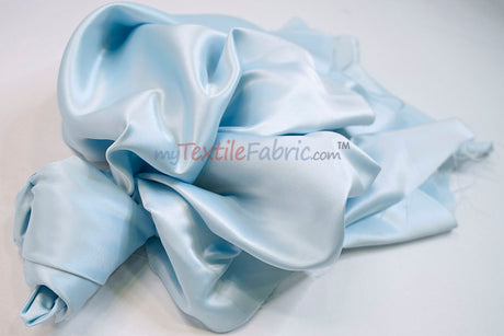 Lamour Satin Fabric | Polyester Matte Satin | Peau De Soie | 60" Wide | Wedding Dress, Tablecloth, Multiple Colors