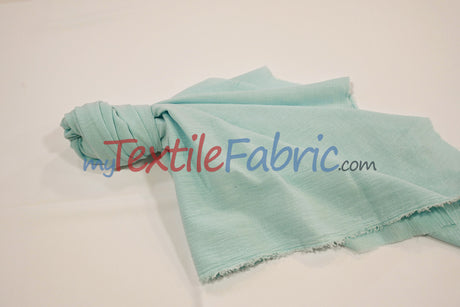 100% Cotton Gauze Fabric | Soft Lightweight Cotton Muslin | 48" Wide | Yards & Bolts