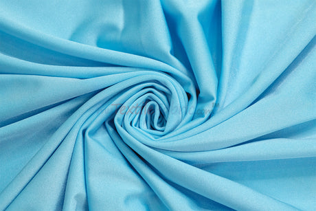 Nylon Spandex 4 Way Stretch Fabric | 60" Width | Great for Swimwear, Dancewear, Waterproof, Tablecloths, Chair Covers | Multiple Colors |