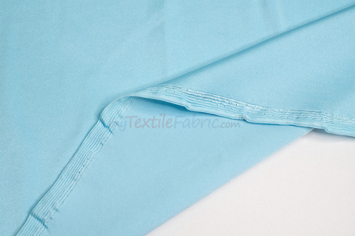 Nylon Spandex 4 Way Stretch Fabric | 60" Width | Great for Swimwear, Dancewear, Waterproof, Tablecloths, Chair Covers | Multiple Colors |