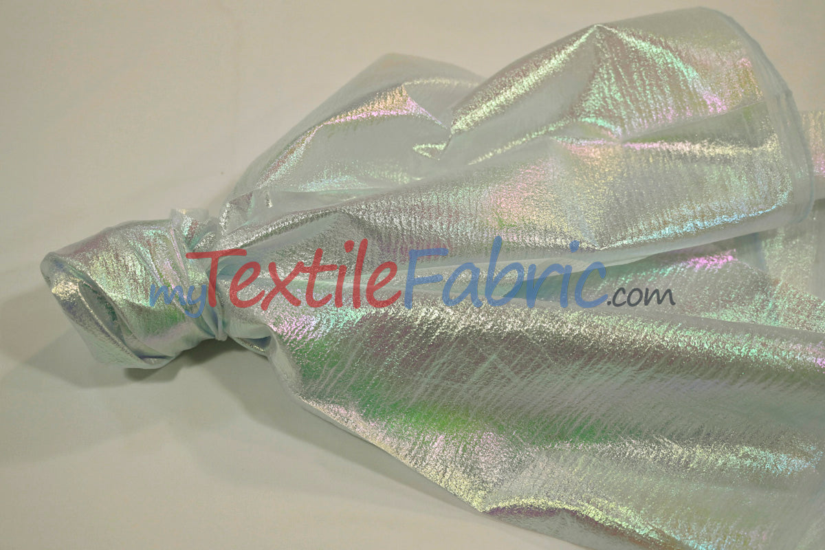 Oasis Hologram Fabric | Iridescent Sheer Organza | 58/60" Wide | Fantasy & Apparel