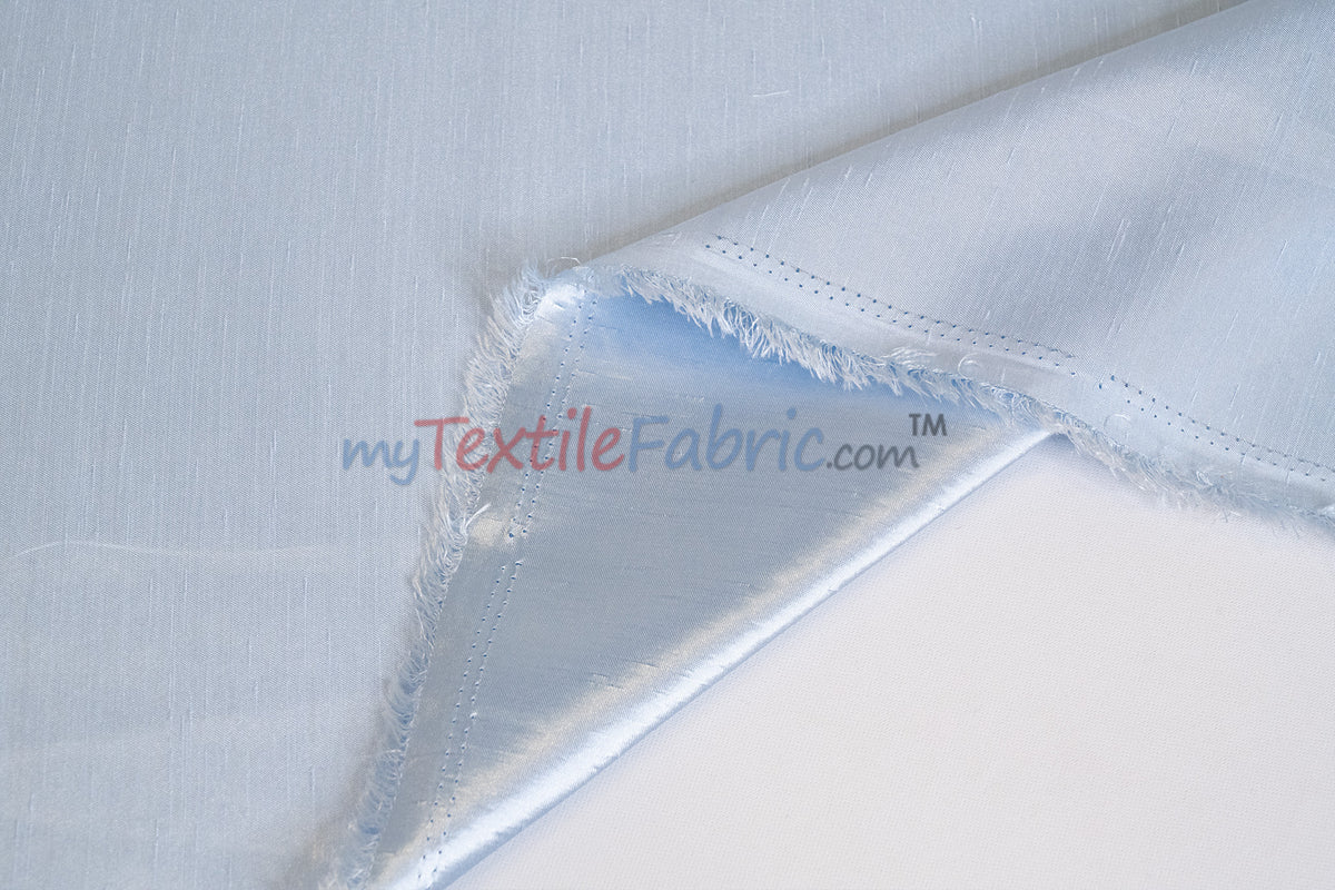 Shantung Satin Fabric | Satin Dupioni Silk Fabric | 60" Wide | Multiple Colors | Yards & Bolts