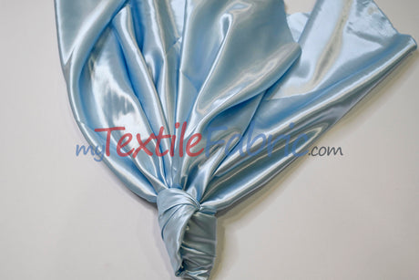 Stretch Charmeuse Satin Fabric | Soft Silky Satin Fabric | 96% Polyester 4% Spandex | Multiple Colors | Yards & Bolts