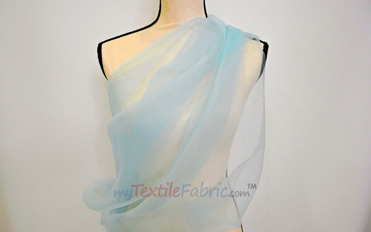 Super Organza Fabric | Semi-Sheen Sheer | 100% Polyester | 60” Wide | By the Yard