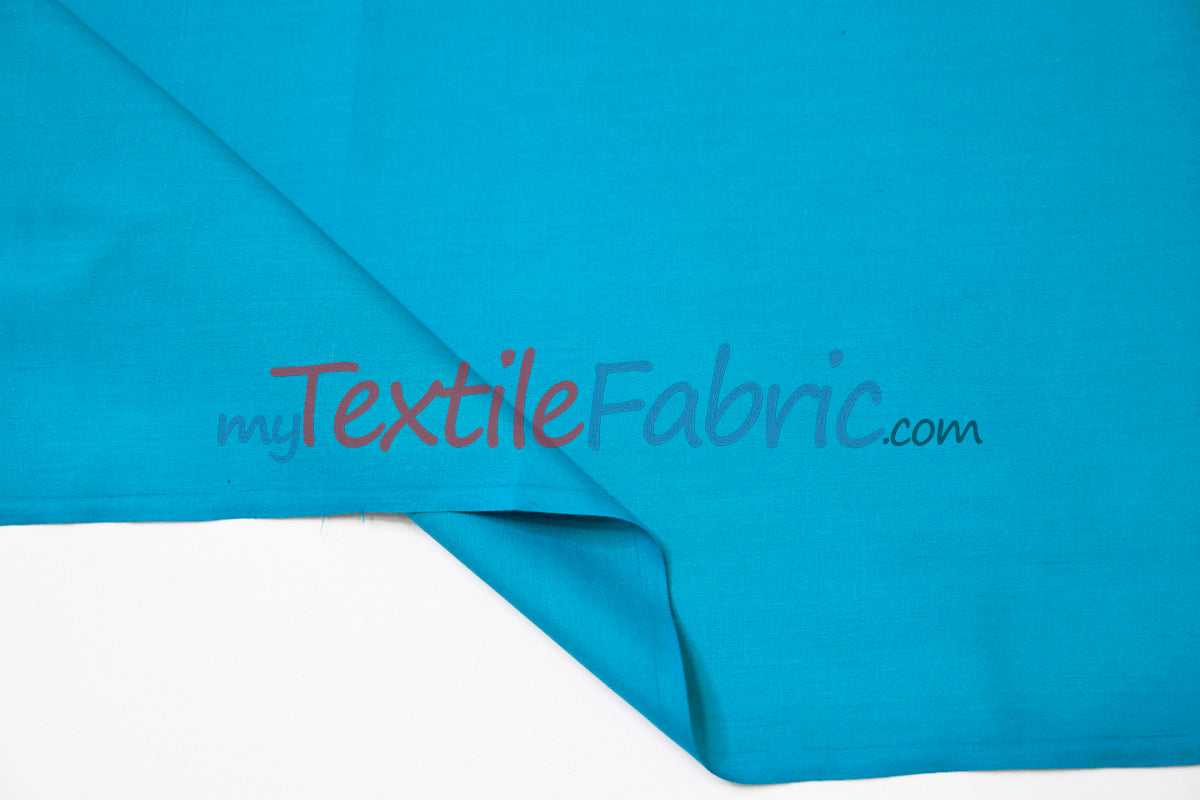 Polyester Cotton Broadcloth Fabric | 60" Wide | Solid Colors | Continuous Yards | Multiple Colors |