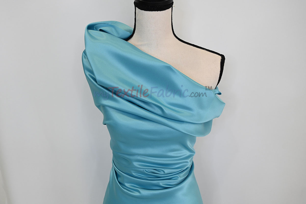 Lamour Satin Fabric | Polyester Matte Satin | Peau De Soie | 60" Wide | Wedding Dress, Tablecloth, Multiple Colors