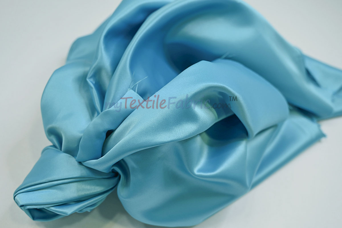 Lamour Satin Fabric | Polyester Matte Satin | Peau De Soie | 60" Wide | Wedding Dress, Tablecloth, Multiple Colors