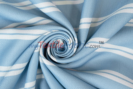 Monarch Stripe Fabric by the Yard | 100% Polyester | 60" Wide |