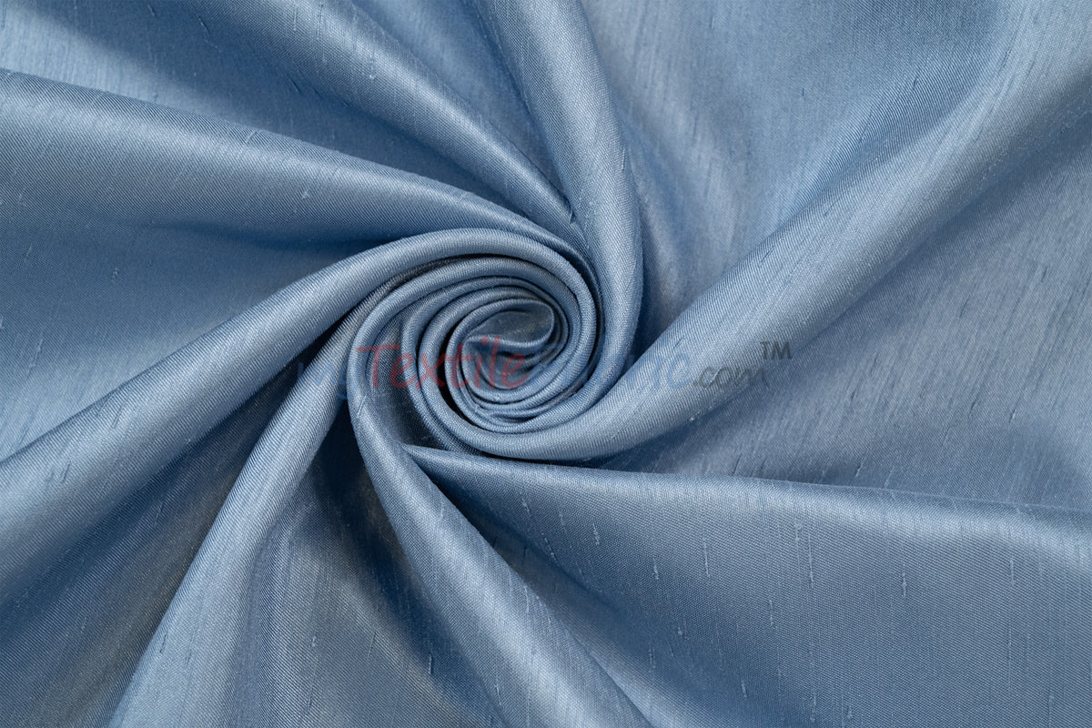 Shantung Satin Fabric | Satin Dupioni Silk Fabric | 60" Wide | Multiple Colors | Yards & Bolts