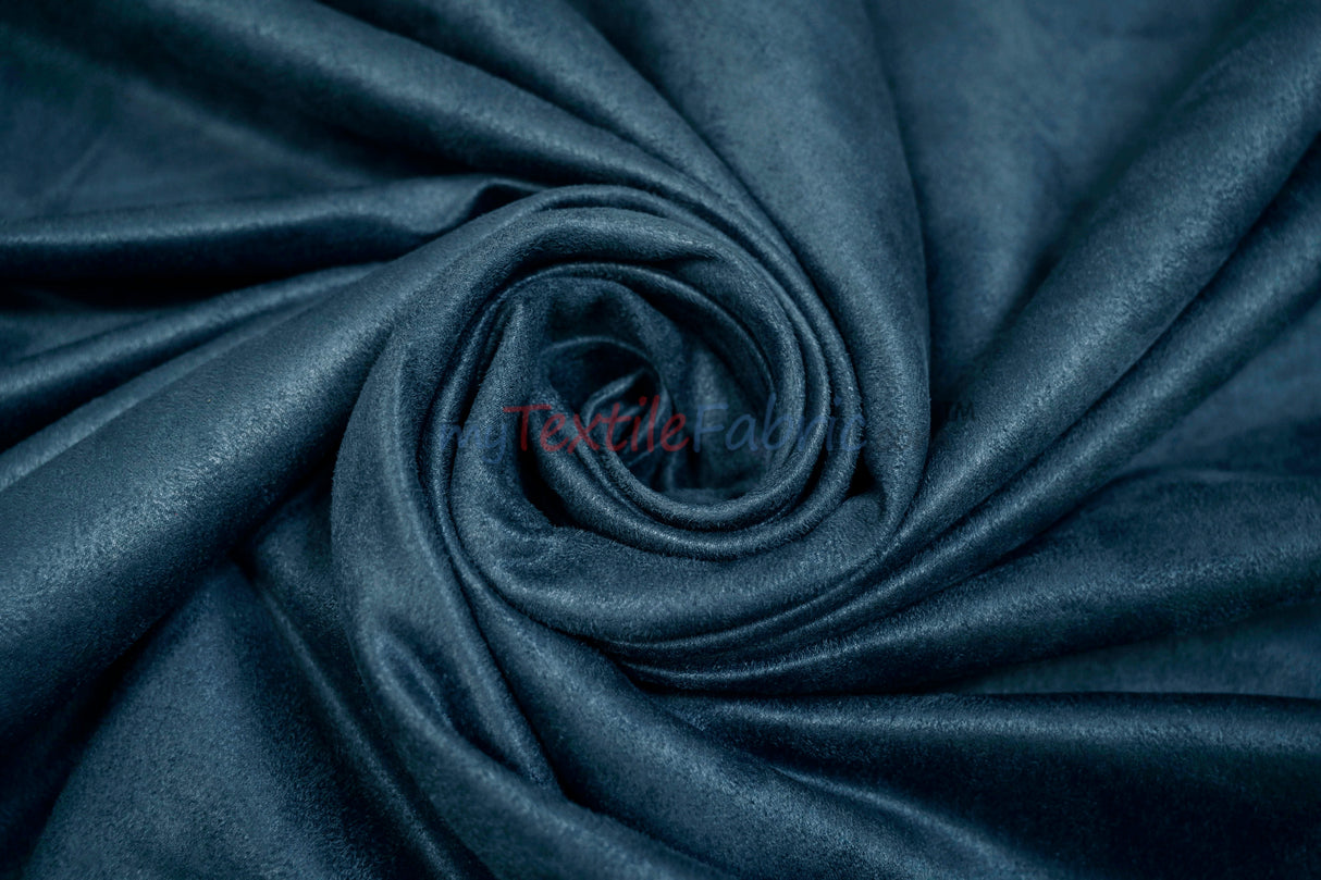 Suede Fabric | Microsuede | 40 Colors | 60" Wide | Faux Suede | Upholstery Weight, Tablecloth, Bags, Pouches, Cosplay, Costume | Continuous Yards |
