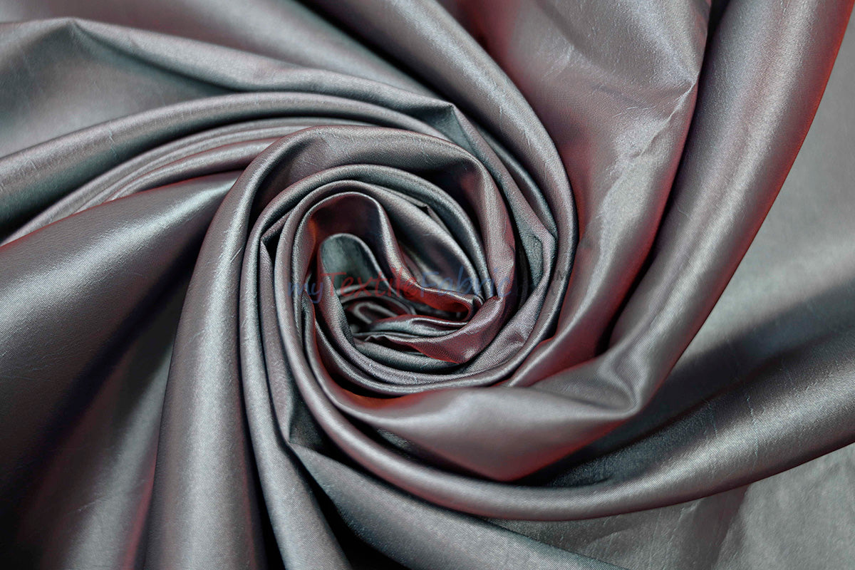 Taffeta Fabric | Two Tone Taffeta Fabric | Non Stretch Taffeta | 60" Wide | Multiple Solid Colors