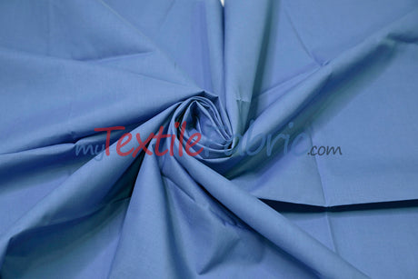 Polyester Cotton Broadcloth Fabric | 60" Wide | Solid Colors | Continuous Yards and by Bolt