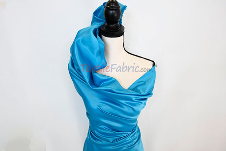 Lamour Satin Fabric | Polyester Matte Satin | Peau De Soie | 60" Wide | Wedding Dress, Tablecloth, Multiple Colors