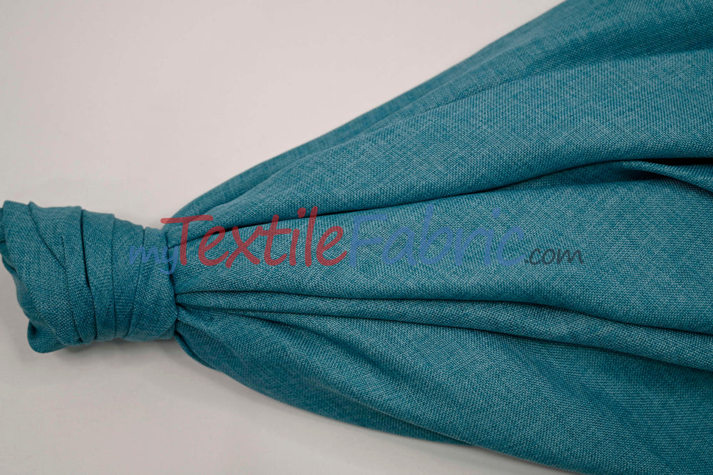 Vintage Linen Fabric | Imitation Burlap Fabric | 60" Wide | Faux Burlap | Vintage Rustic Natural Look Burlap | Washable Burlap Fabric for Decor |