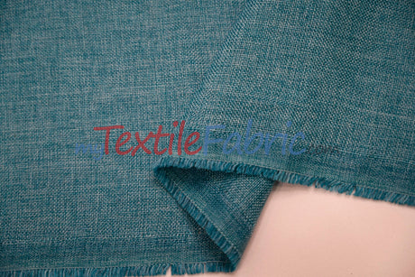 Vintage Linen Fabric | Imitation Burlap Fabric | 60" Wide | Faux Burlap | Vintage Rustic Natural Look Burlap | Washable Burlap Fabric for Decor |