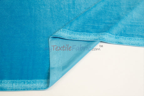 Soft and Plush Stretch Velvet Fabric | Stretch Velvet Spandex | 58" Wide | Spandex Velour for Apparel, Costume, Cosplay, Drapes |