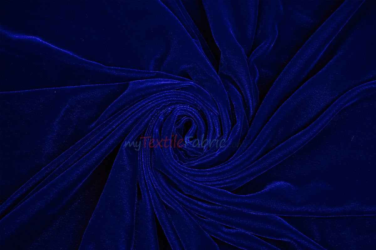Micro Velvet Fabric by the Yard | Crown Velvet | 45" Wide | Multiple Colors |