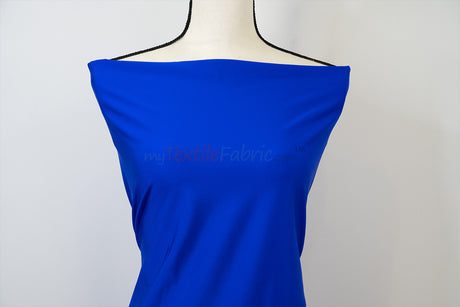 Nylon Spandex 4 Way Stretch Fabric | 60" Width | Great for Swimwear, Dancewear, Waterproof, Tablecloths, Chair Covers | Multiple Colors |