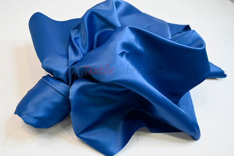 Lamour Satin Fabric | Polyester Matte Satin | Peau De Soie | 60" Wide | Wedding Dress, Tablecloth, Multiple Colors