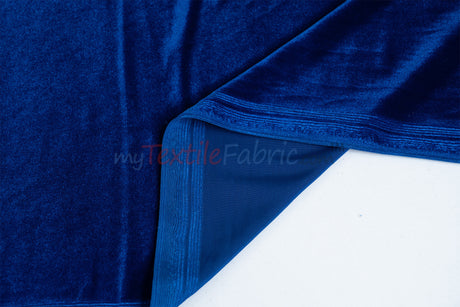 Soft and Plush Stretch Velvet Fabric | Stretch Velvet Spandex | 58" Wide | Spandex Velour for Apparel, Costume, Cosplay, Drapes |