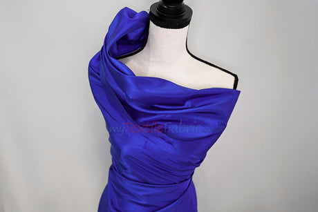 Stretch Taffeta Fabric | 60" Wide | Multiple Solid Colors | Continuous Yards | Costumes, Apparel, Cosplay, Designs | MTF Quality |