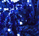 New York Dazzle Sequins Fabric | 6mm Sequins Fabric | 52" Wide | Multiple Colors |