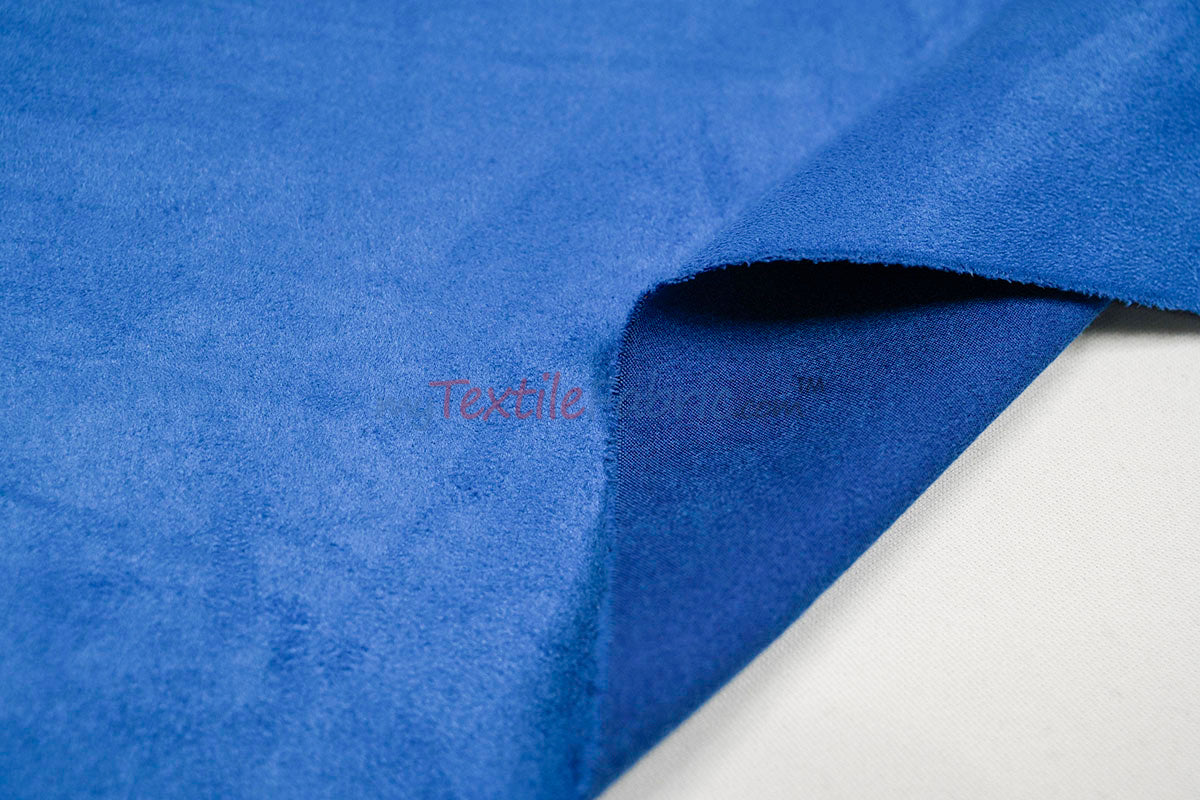 Suede Fabric | Microsuede | 40 Colors | 60" Wide | Faux Suede | Upholstery Weight, Tablecloth, Bags, Pouches, Cosplay, Costume | Continuous Yards |