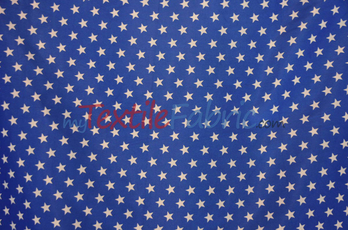 American Star Satin | American Flag in Red, Navy, and Blue Satin | Sold by the Yard x 60" Wide | Charmeuse Satin American Flag Print