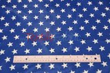 American Star Satin | American Flag in Red, Navy, and Blue Satin | Sold by the Yard x 60" Wide | Charmeuse Satin American Flag Print