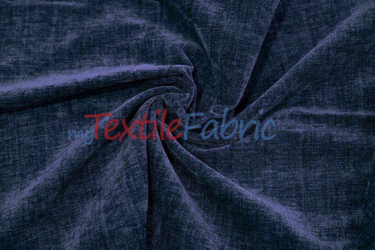 Chenille Fabric | 60" Wide | Ultra Soft Velvety Upholstery & Apparel Fabric