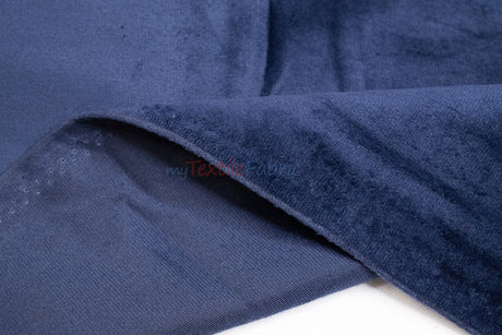 Extra Wide Fire Retardant Drapery Velvet Fabric by the Yard | 118" Wide | Multiple Colors |