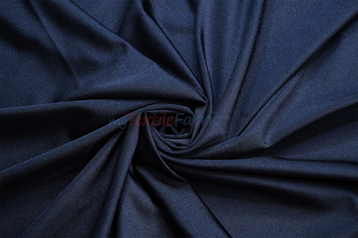 Nylon Spandex 4 Way Stretch Fabric | 60" Width | Great for Swimwear, Dancewear, Waterproof, Tablecloths, Chair Covers | Multiple Colors |